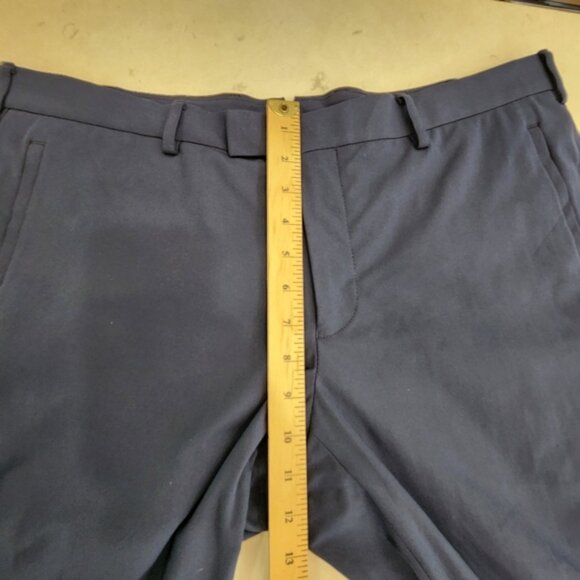 Sene Pants Mens 36x31 Blue Flex Tech Stretch Dress Slacks Traveler Tailored Golf - Picture 8 of 11